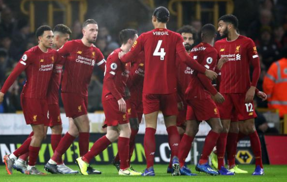 英超-利物浦2-1力克狼队豪夺14连胜 亨德森传射菲米绝杀 英超-利物浦2-1力克狼队豪夺14连胜 亨德森传射菲米绝杀