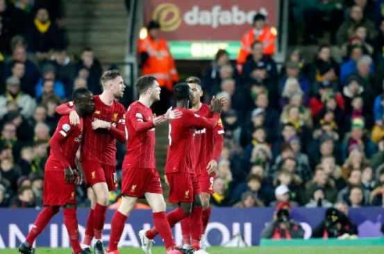 英超-利物浦1-0诺维奇17连胜 亨德森助攻马内建功 英超-利物浦1-0诺维奇17连胜 亨德森助攻马内建功