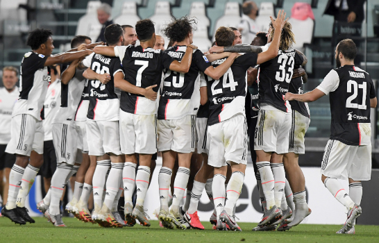 意甲-尤文2-0桑普提前2轮锁定9连冠 C罗贴地斩+失点 意甲-尤文2-0桑普提前2轮锁定9连冠 C罗贴地斩+失点