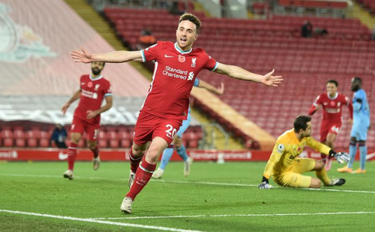 英超-利物浦2-1逆转西汉姆 萨拉赫点射若塔破门 英超-利物浦2-1逆转西汉姆 萨拉赫点射若塔破门