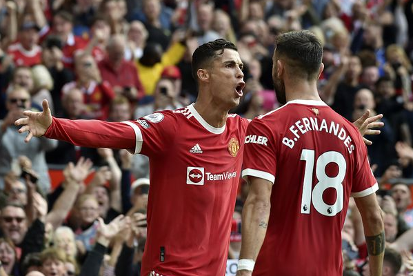 英超-曼联4-1纽卡斯尔 C罗回归首秀双响!B费世界波 英超-曼联4-1纽卡斯尔 C罗回归首秀双响!B费世界波