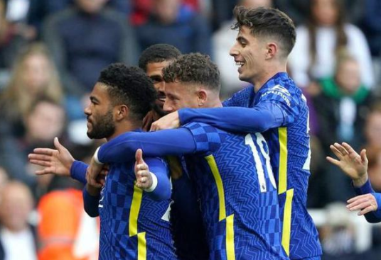 英超-切尔西3-0纽卡斯尔稳居榜首 詹姆斯双响若日尼奥点射 英超-切尔西3-0纽卡斯尔稳居榜首 詹姆斯双响若日尼奥点射