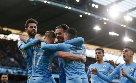 英超-曼城4-1曼联6分领跑 德布劳内&马赫雷斯双响桑乔远射破门 英超-曼城4-1曼联6分领跑 德布劳内&马赫雷斯双响桑乔远射破门