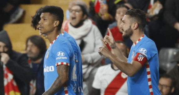 西甲-10人马竞1-0巴列卡诺豪夺五连胜 科克破门科雷亚染红 西甲-10人马竞1-0巴列卡诺豪夺五连胜 科克破门科雷亚染红