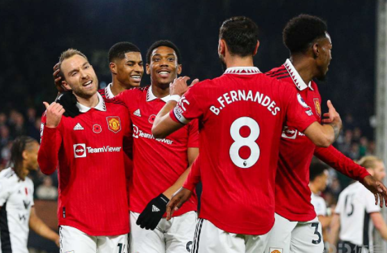 英超-曼联2-1补时绝杀富勒姆 加纳乔替补制胜埃里克森破门 英超-曼联2-1补时绝杀富勒姆 加纳乔替补制胜埃里克森破门